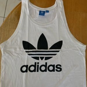 Adidas Originals white tank top! size M!